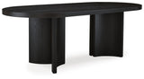 Rowanbeck Dining Table and 4 Chairs - D821D2
