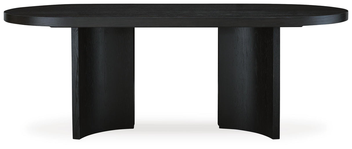 Rowanbeck Dining Table and 4 Chairs - D821D2