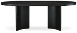 Rowanbeck Dining Table and 4 Chairs - D821D2