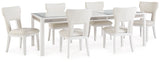 Chalanna Dining Table and 6 Chairs - D822D2