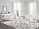Chalanna Dining Table and 8 Chairs - D822D3