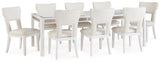 Chalanna Dining Table and 8 Chairs - D822D3