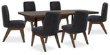 Dilenno Extension Dining Table and 6 Chairs - PCD857D2