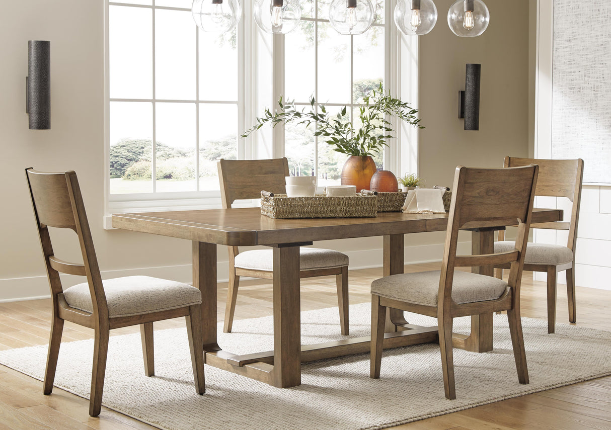 Cabalynn Extension Dining Table and 4 Chairs - D974D1
