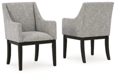 Burkhaus Dining Arm Chair (Set of 2) - D984-01AX2
