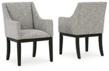 Burkhaus Dining Arm Chair (Set of 2) - D984-01AX2