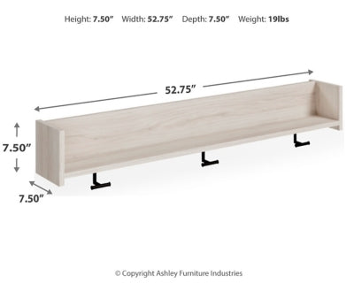 Socalle Wall Mounted Coat Rack with Shelf - EA1864-151