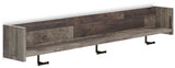Neilsville Wall Mounted Coat Rack with Shelf - EA2120-151