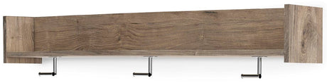 Oliah Wall Mounted Coat Rack with Shelf - EA2270-151