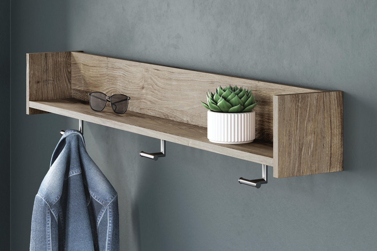 Oliah Wall Mounted Coat Rack with Shelf - EA2270-151
