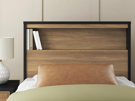 Kozmour Twin Bookcase Complete Bed Frame - EB1460-71