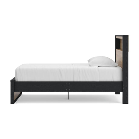 Kozmour Twin Bookcase Complete Bed Frame - EB1460-71
