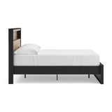 Kozmour Full Bookcase Complete Bed Frame - EB1460-72