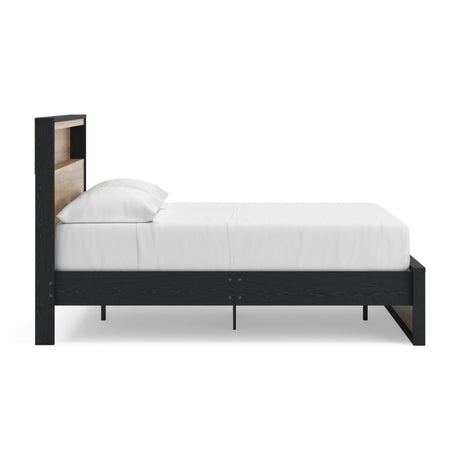 Kozmour Full Bookcase Complete Bed Frame - EB1460-72
