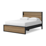 Kozmour Queen Bookcase Complete Bed Frame - EB1460-81
