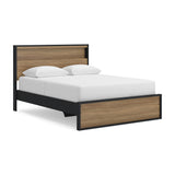 Kozmour Queen Bookcase Complete Bed Frame - EB1460-81