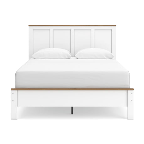 Kerisden Queen Panel Complete Bed Frame - EB1480-81