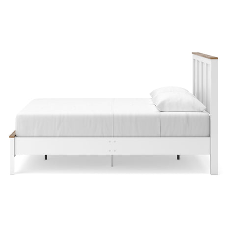 Kerisden Queen Panel Complete Bed Frame - EB1480-81