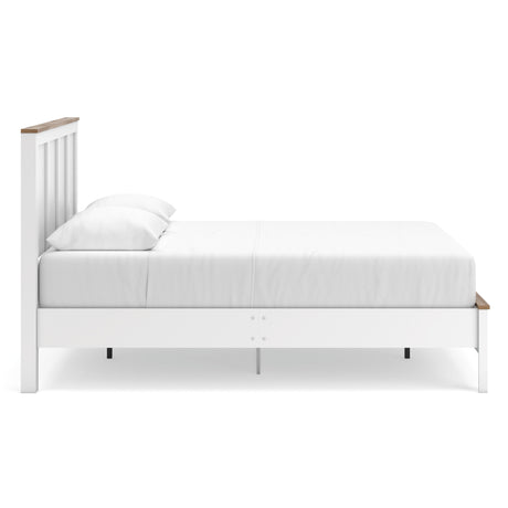 Kerisden Queen Panel Complete Bed Frame - EB1480-81