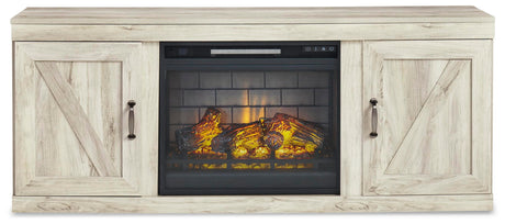 Bellaby 4-Piece Entertainment Center with Electric Fireplace - EW0331W8