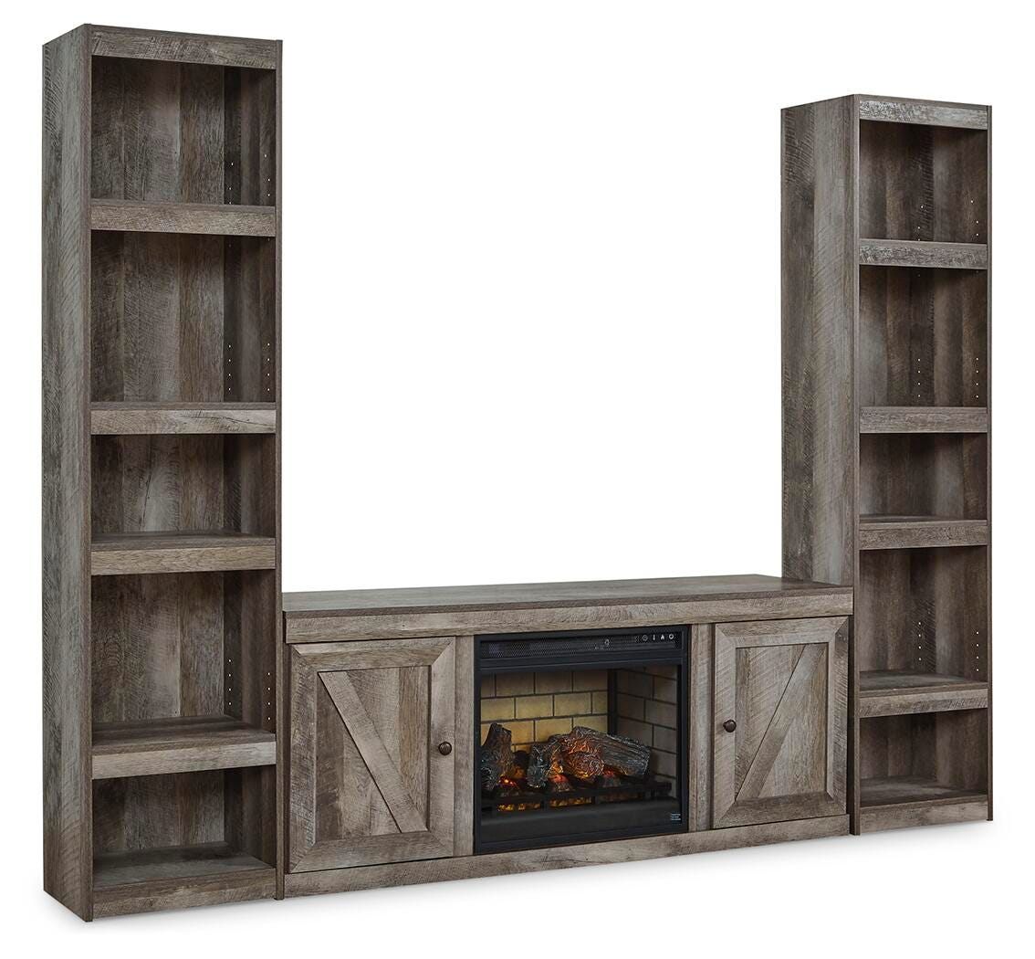 Wynnlow 3-Piece Entertainment Center with Electric Fireplace - EW0440W10
