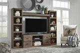 Trinell 4-Piece Entertainment Center - EW0446W7