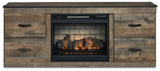 Trinell TV Stand with Electric Fireplace - EW0446W8