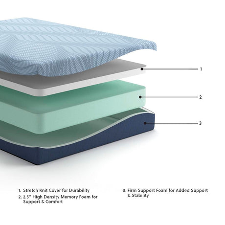 Peak 2.0 10 Memory Foam Twin Mattress - M20511