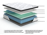 Chime 12 Inch Hybrid King Mattress in a Box - M69741