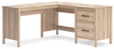 Battelle 60" Home Office Desk with Return - H3929H1
