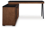 Kallari Credenza with Desk Return - H737H1