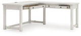 Robbinsdale L-Shaped Home Office Desk - H742H1