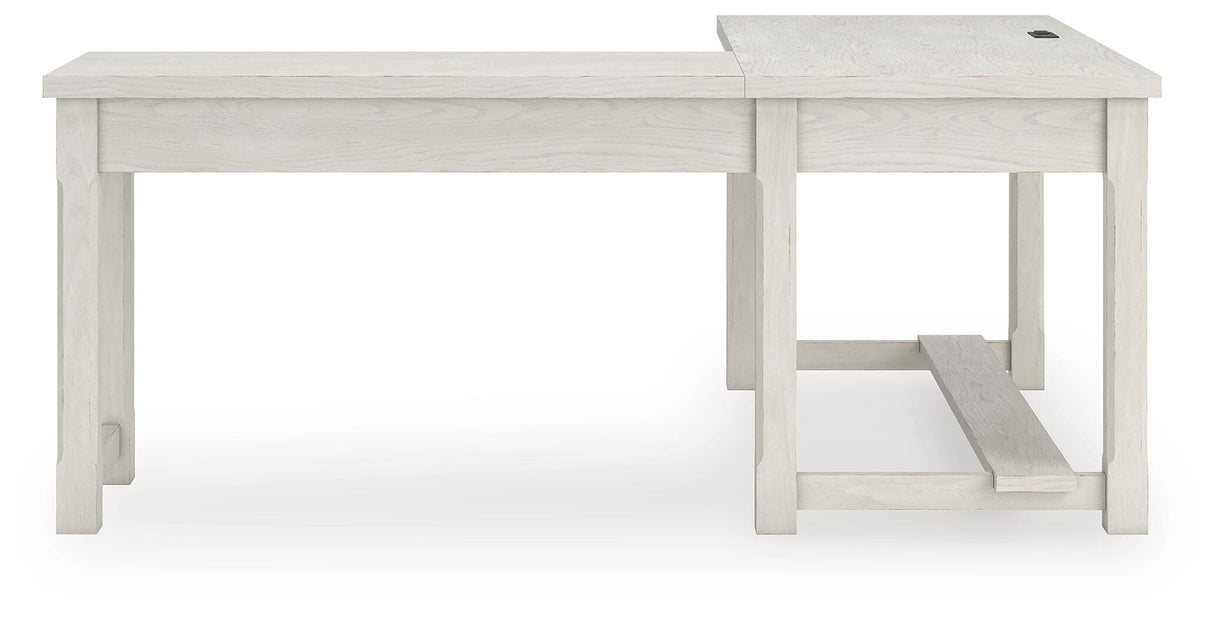 Robbinsdale L-Shaped Home Office Desk - H742H1