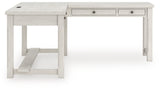 Robbinsdale L-Shaped Home Office Desk - H742H1