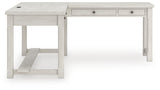 Robbinsdale L-Shaped Home Office Desk - H742H1