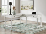 Robbinsdale L-Shaped Home Office Desk - H742H1