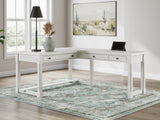 Robbinsdale L-Shaped Home Office Desk - H742H1