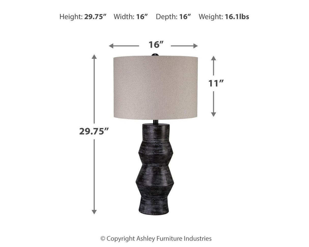 Kerbert 2-Piece Lamp Set - L100824X2
