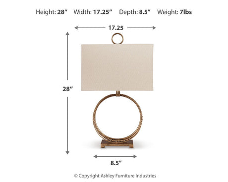 Mahala Table Lamp - L208124