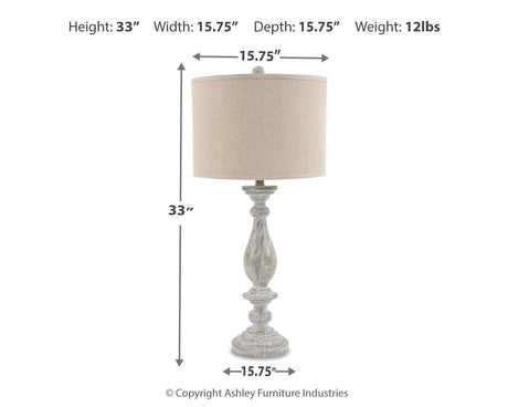 Bernadate Table Lamp (Set of 2) - L235344