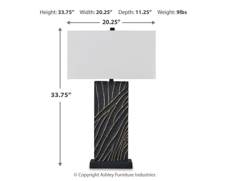 Bartlen 2-Piece Lamp Set - L235774X2