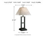 Deidra Table Lamp (Set of 2) - L318924
