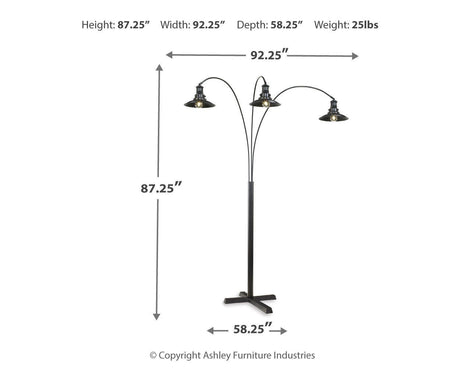 Sheriel Floor Lamp - L725059