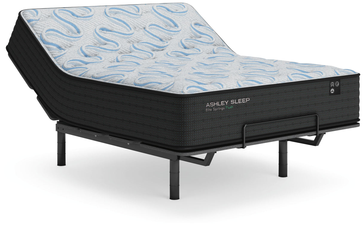 Elite Springs Plush Queen Mattress - M40631