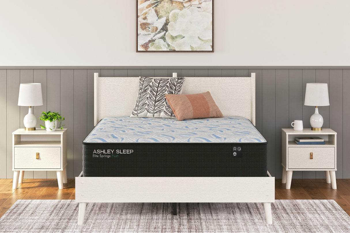 Elite Springs Plush Queen Mattress - M40631