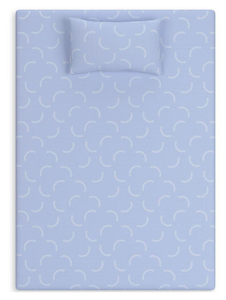 iKidz Ocean Twin Mattress and Pillow - M43011