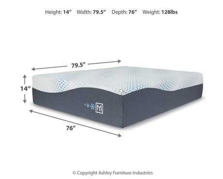 Millennium Luxury Gel Memory Foam King Mattress - M50541