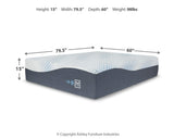 Millennium Luxury Plush Gel Latex Hybrid Queen Mattress - M50831