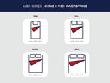8 Inch Chime Innerspring Full Mattress in a Box - M69521