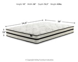 Chime 10 Inch Hybrid Twin Mattress in a Box - M69611